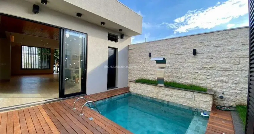 Casa à venda com 3 suítes no condomínio estância dos ipês, em uberaba.