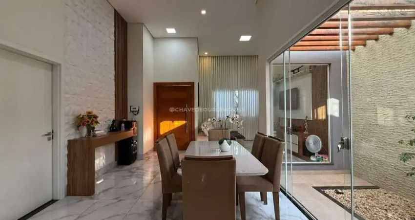 Casa residencial 3 quartos com suíte, varanda gourmet e 3 vagas em parque das laranjeiras, uberaba