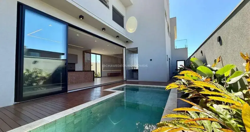 Casa à venda no condomínio damha 3 em uberaba com 5 suítes próximo a área de lazer