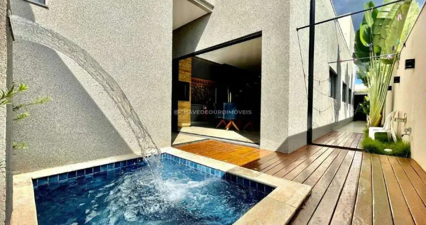 Casa em condomínio fechado com 3 quartos à venda no Estância dos Ipês, Uberaba 