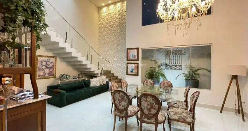 Casa à venda, 4 quartos, 4 suítes, 4 vagas, jardim são bento - uberaba/mg