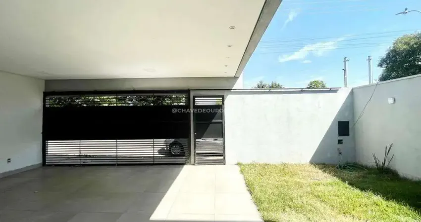 Casa próxima ao colégio tiradentes em uberaba/mg com 03 quartos