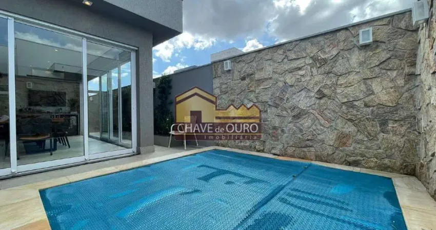 Casa em condomínio fechado com 3 quartos à venda no Damha Residencial Uberaba I, Uberaba 