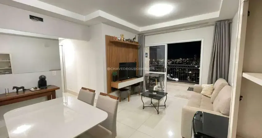 Apartamento mobiliado com duas suítes - residencial desembargador lauro fontoura