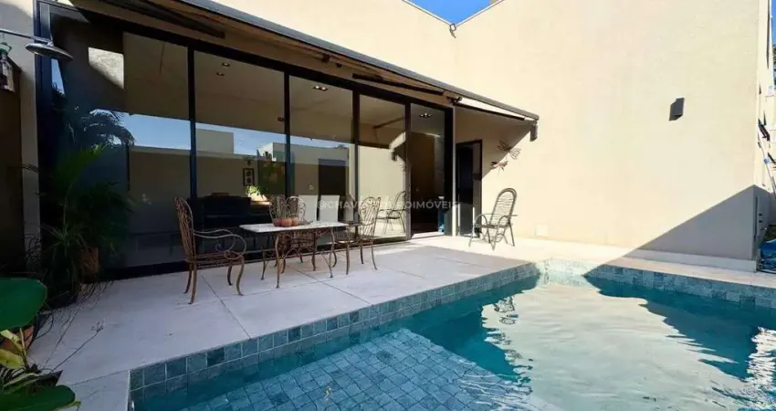 Casa térrea no condomínio estância dos ipês com 03 suítes e escritório