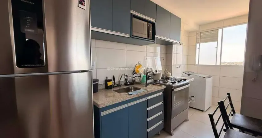 Apartamento 2 quartos com 1 vaga no parque do mirante, uberaba (venda)