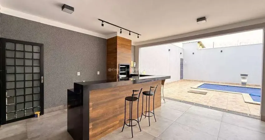 Casa à venda em uberaba jardim maria alice — 2 dormitórios, suíte, varanda gourmet e 2 vagas