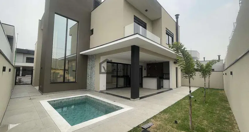 Casa à venda em valinhos, residencial mont' alcino, com 3 suítes, com 241 m²