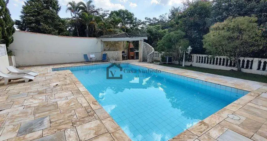 Casa à venda em vinhedo, marambaia, com 3 quartos, com 490 m², condomínio estância marambaia