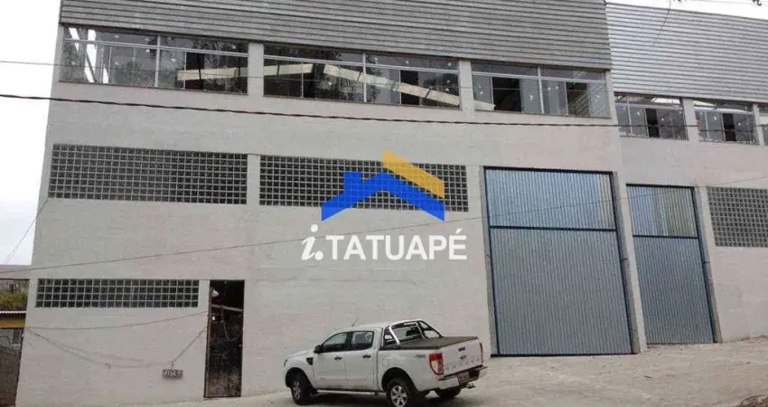 Galpão para locação por r$45.000 - recanto sombra do ipe - santana de parnaiba/sp