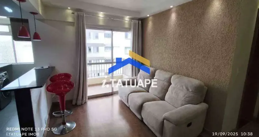 Apartamento com 1 dormitório para locação por r$3.000 - tatuape - sao paulo/sp