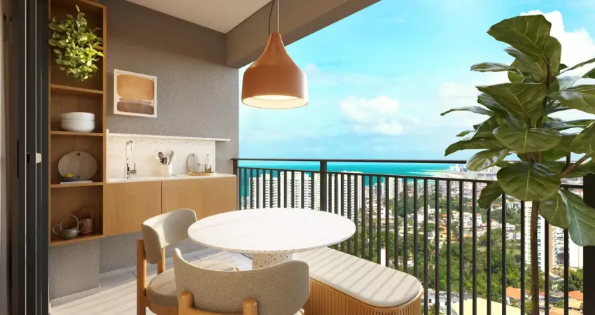 Apartamento com 2 quartos à venda na Avenida Octávio Mangabeira, Patamares, Salvador