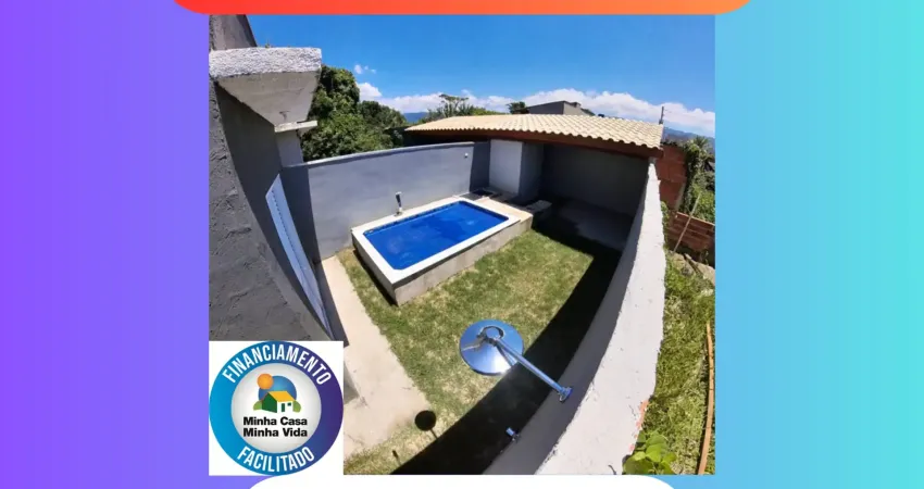 Casa nova na praia - financiado pelo minha casa minha vida - $1900 p/mês