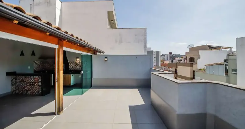 Cobertura toda planejada, com espaço gourmet e 3 vagas para venda