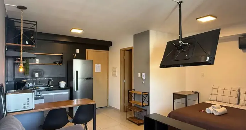 Studio mobiliado para investir ou morar no centro para venda