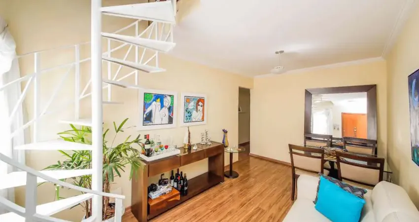 Apartamento com terraço privativo e conforto em 2 andares para venda