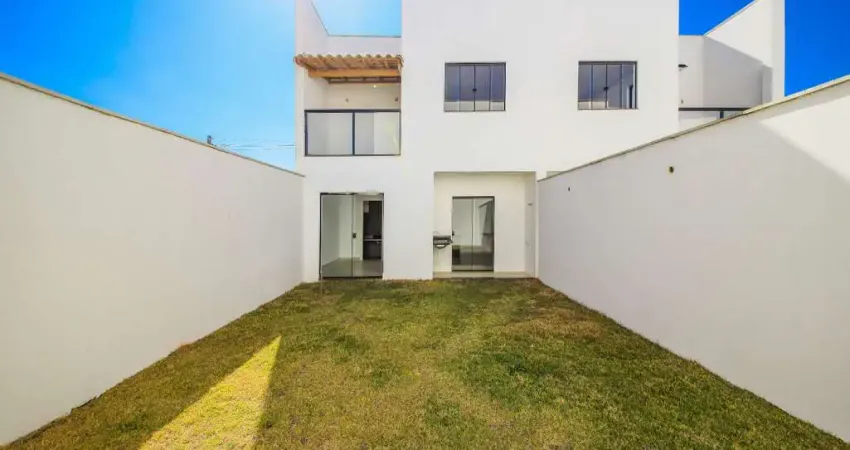 Casa com quintal e 3 suítes, ideal para ter mais espaço para venda