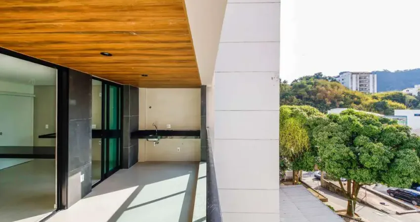 Uma ampla varanda gourmet e 3 quartos com suíte para venda no alto dos passos