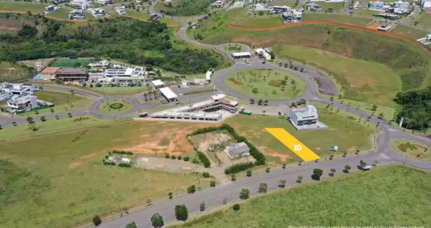 Terreno com topografia plana na entrada do alphaville para venda
