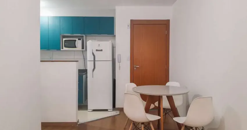 2 quartos com mobília, bem localizado e com lazer para locação