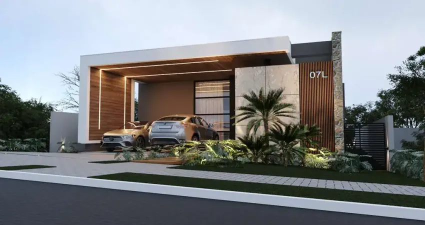 Casa linear com projeto assinado por marcelo amoroso para venda