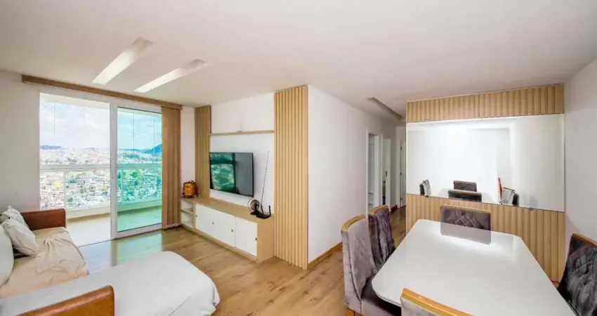 Aproveite a vista e a área de lazer completa nesse 3 quartos para venda