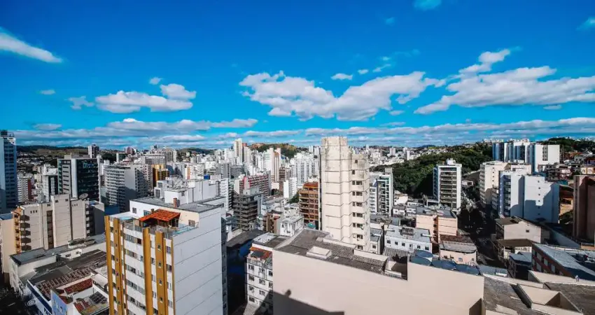 Cobertura linear com vista privilegiada do centro para venda