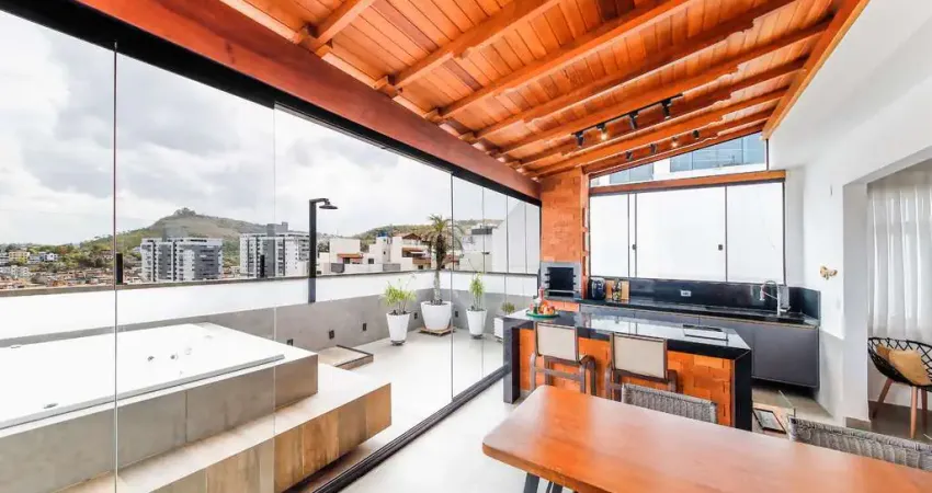 Cobertura com 4 quartos à venda na Rua General Mário Xavier, 90, Jardim das Laranjeiras, Juiz de Fora