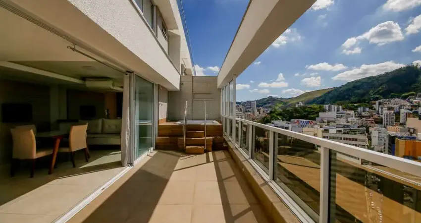 Cobertura duplex com spa e vista livre para a cidade para venda