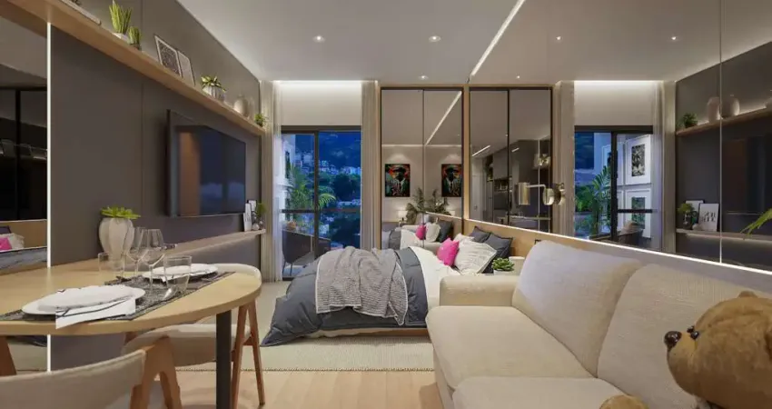 Studio ao lado do Parque Halfeld com assinatura Housi para venda