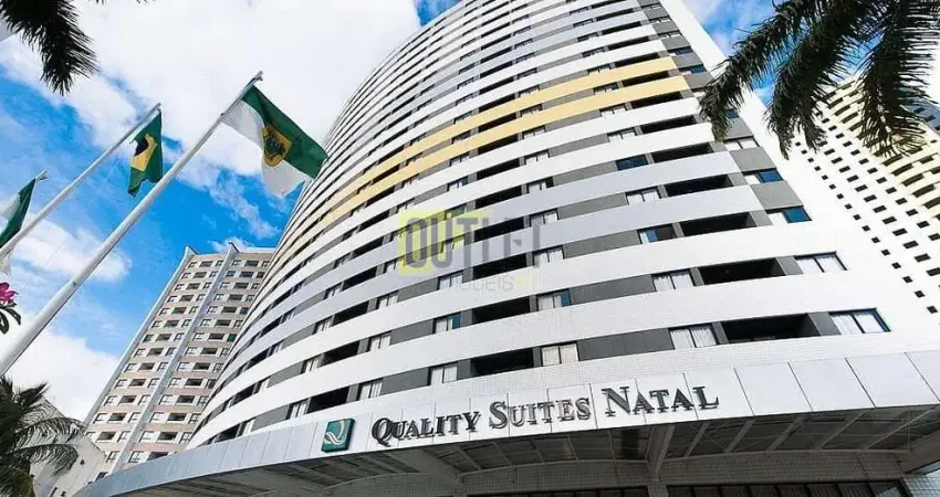 Apartamento à venda no condomínio quality suítes, ponta negra, natal, rn