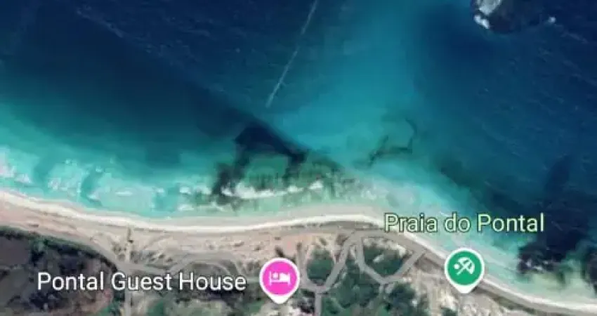 Terreno frente para o mar praia do pontal, com projeto aprovado