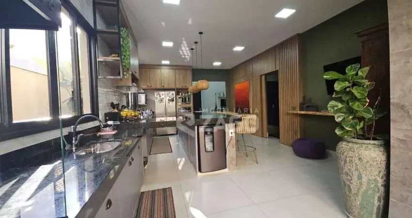 Casa com 3 dormitórios para alugar, 175 m² por r$ 8.692/mês - conjunto margarida rosa de azevedo - uberaba/mg