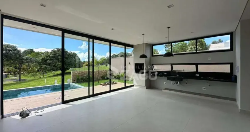 Casa com 4 dormitórios à venda, 271 m² por r$ 2.200.000 - condomínio lago do jockey - uberaba/mg