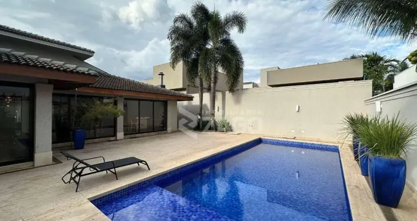Casa com 5 dormitórios à venda, 445 m² por r$ 4.600.000 - flamboyant residencial park - uberaba/mg
