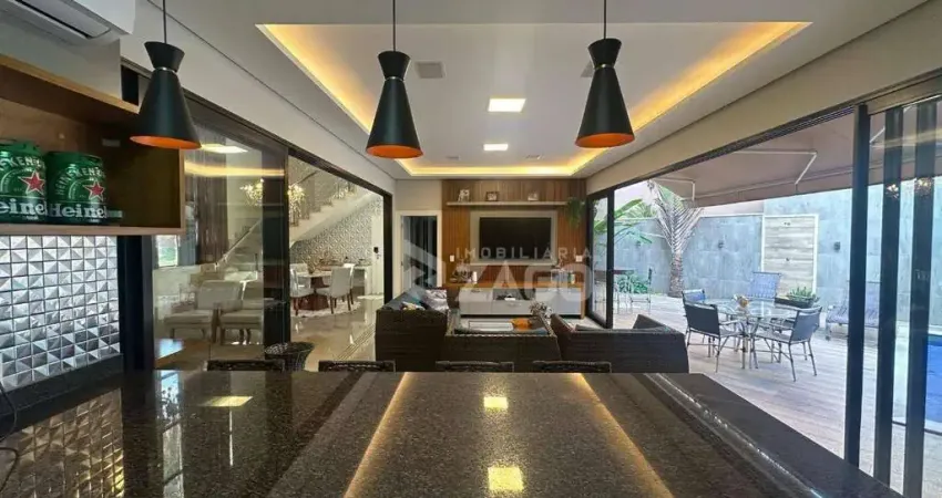 Casa com 4 suítes à venda, 310 m² de área de construída por r$ 3.500.000 - damha residencial uberaba ii - uberaba/mg