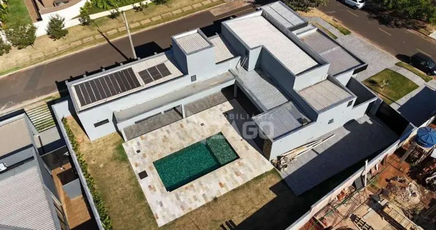 Casa com 3 dormitórios à venda, 240 m² por r$ 2.500.000,00 - residencial mário de almeida franco - uberaba/mg