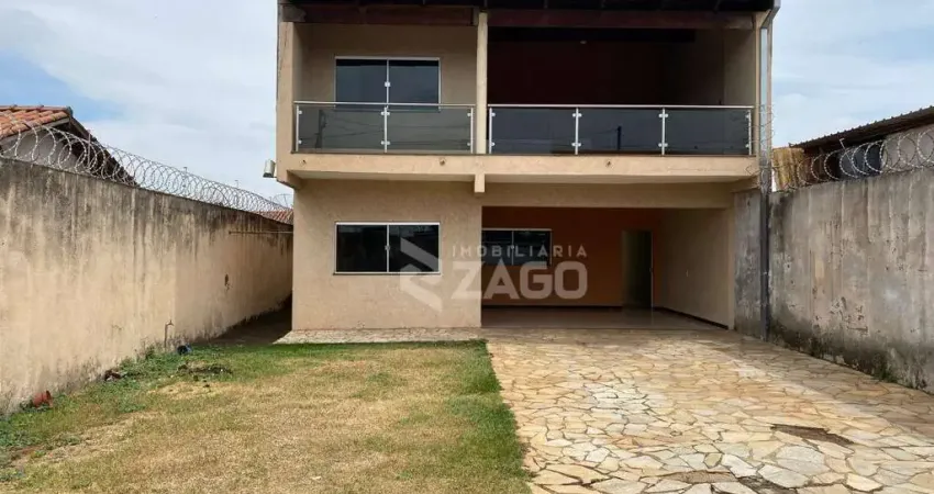 Casa com 3 dormitórios para alugar na avenida nossa senhora do desterro, 223 m² por r$ 4.130/mês - jardim elza amuí i - uberaba/mg