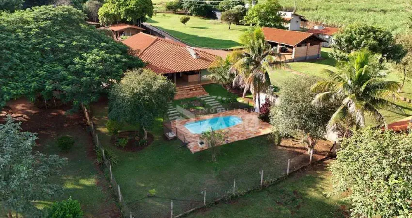 Rancho com 3 dormitórios à venda, 447 m² por r$ 2.500.000,00 - rancho - conceição das alagoas/mg