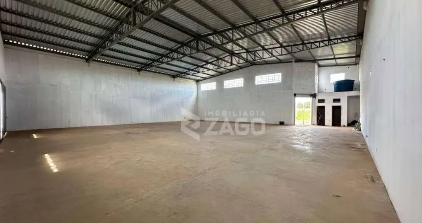 Galpão para alugar, 450 m² por r$ 9.163,00/mês - jardim espanha - uberaba/mg