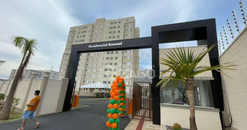 Apartamento com 2 dormitórios para alugar, 45 m² por r$ 1.258,60/mês - conjunto manoel mendes - uberaba/mg