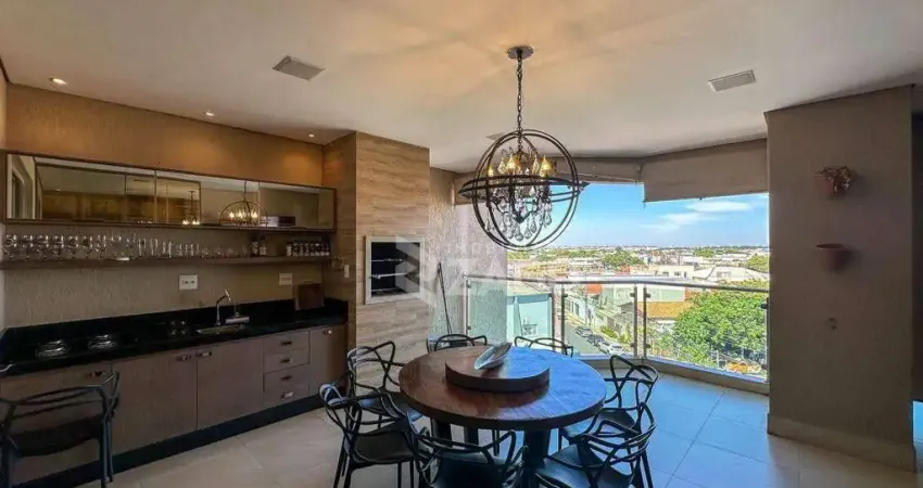 Apartamento com 3 dormitórios à venda, 232 m² por r$ 825.000,00 - parque das américas - uberaba/mg