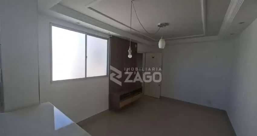 Apartamento com 2 dormitórios para alugar, 47 m² por r$ 1.433,60/mês - conjunto guanabara - uberaba/mg