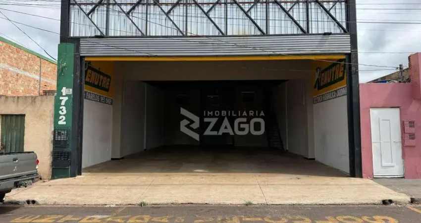 Galpão para alugar, 277 m² por r$ 5.030,00/mês - planalto - uberaba/mg