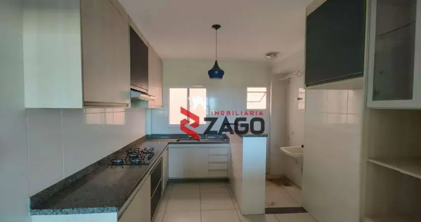 Apartamento com 2 dormitórios para alugar, 78 m² por R$ 2.180,00/mês - Olinda - Uberaba/MG