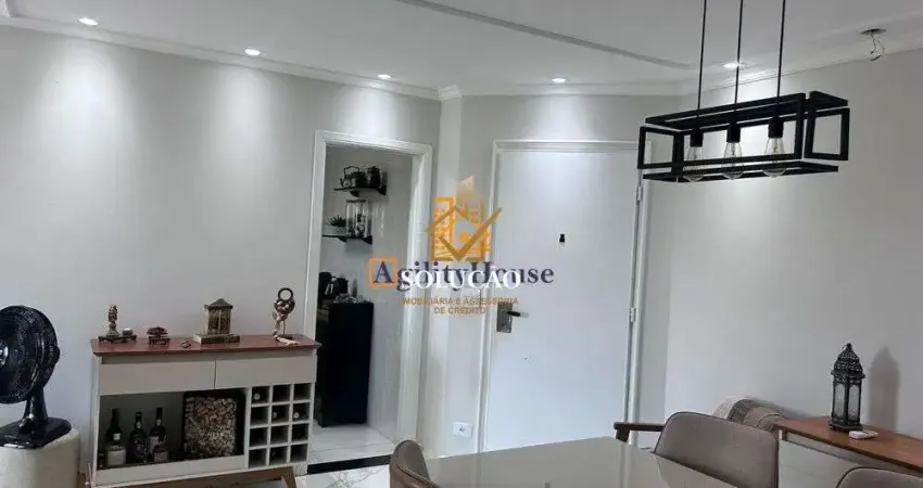 Apartamento de 90 m² à venda, com 01 suíte, 02 dormitórios e 02 vagas de garagem