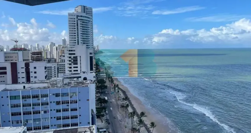 Apartamento para vender com 4 quartos 4 suítes na beira mar de boa viagem em recife