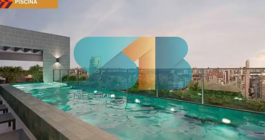 Mora no coração do recife, apartamento com 1 quarto no bairro da boa vista