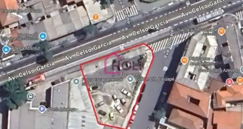 Terreno, 544 m² - venda por r$ 1.900.000,00 ou aluguel por r$ 17.458,00/mês - tatuapé - são paulo/sp