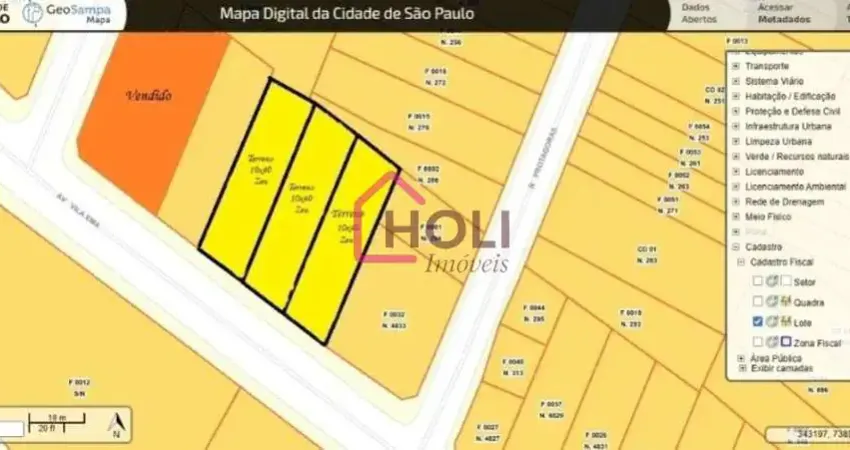 Terreno à venda, 1200 m² por r$ 8.100.000,00 - vila ema - são paulo/sp
